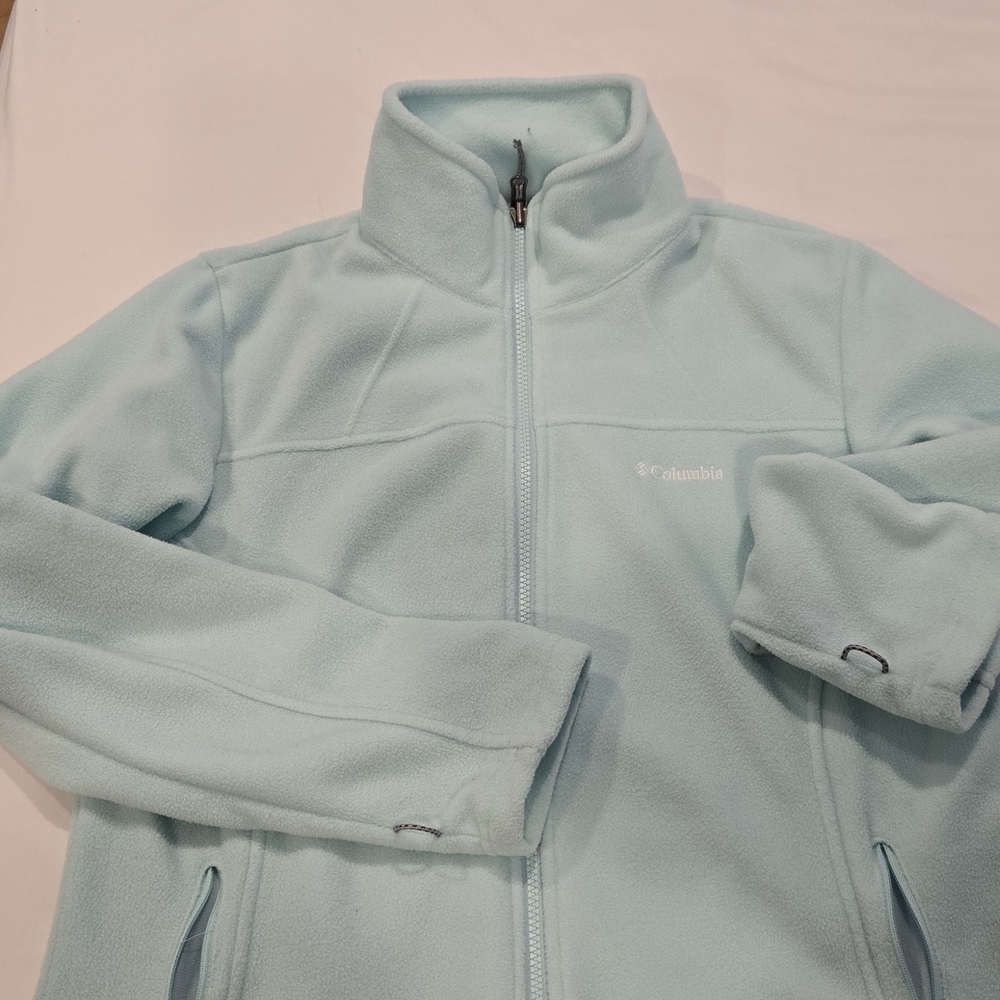 Columbia Mint Fleece Jacket with Embroidered Logo